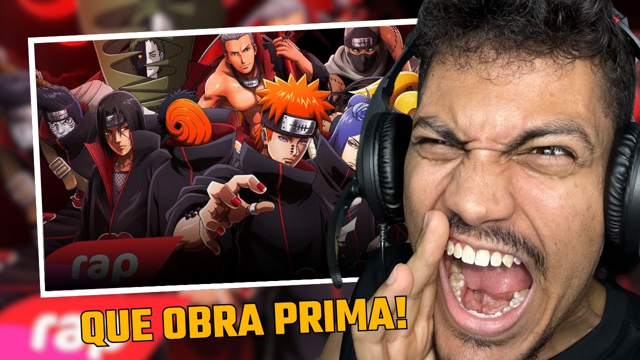 DÃOSUJO REAGE: Rap da Akatsuki (Naruto) - OS NINJAS MAIS PROCURADOS DO MUNDO | NERD HITS