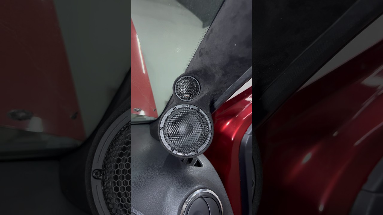 Manufacturing racks for the midrange and high-frequency speakers in Renault Logan.