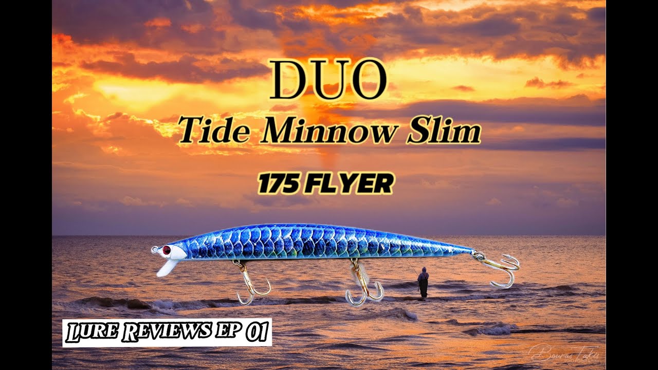 DUO Tide Minnow Slim 175 FLYER / Lure Reviews ep 01