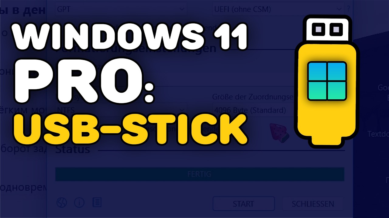 Windows 11 PRO Boot-Stick erstellen: Die ultimative Rufus-Anleitung