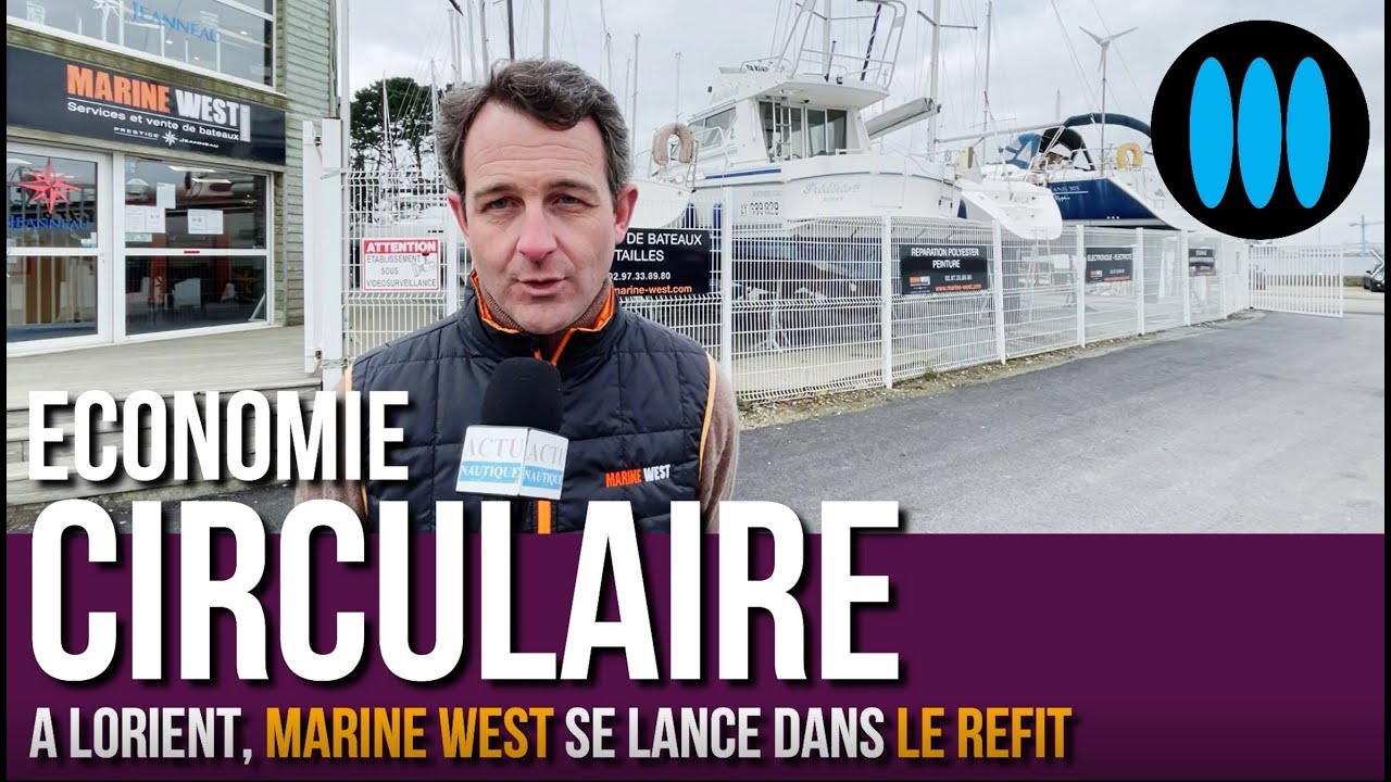 MARINE WEST Locmiquélic de lance dans le refit de bateaux de plaisance