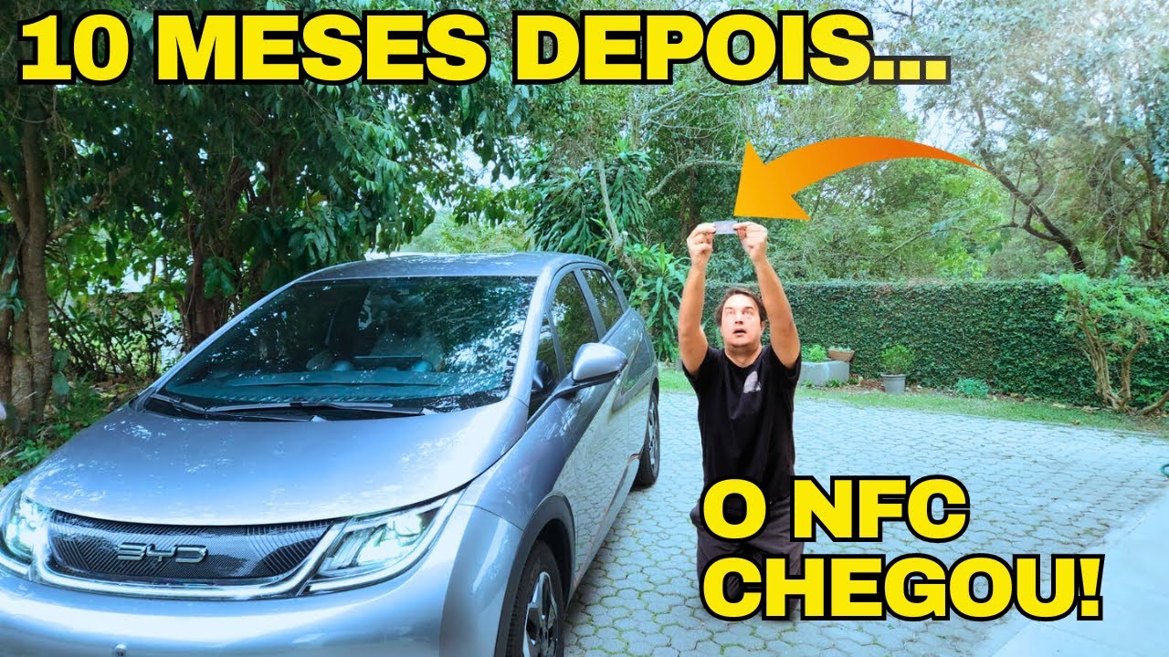 COMO RECEBER O CARTÃO NFC DA BYD E OS PROBLEMAS QUE TIVE