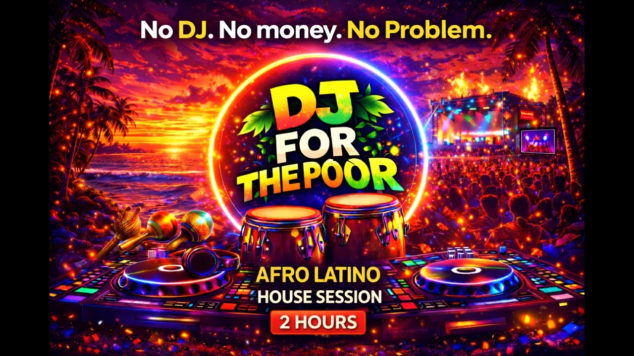 AFRO LATIN HOUSE DJ MIX 🔥 | No DJ. No Money. No Problem. DJ For The Poor Sabrozo Mix