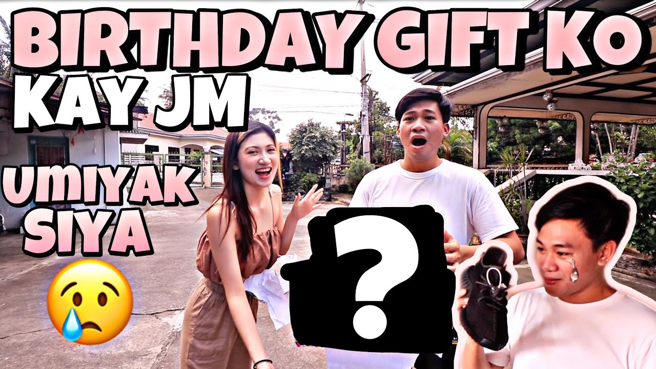 BIRTHDAY GIFT KO KAY JM (UMIYAK SYA)