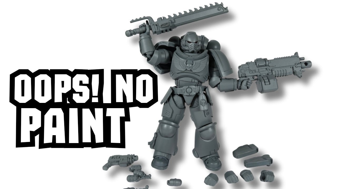 Unpainted JoyToy - Paint This Figure And MAKE Warhammer Fans Accept You