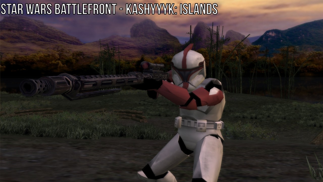 Star Wars Battlefront - Kashyyyk: Islands - Republic - No Commentary