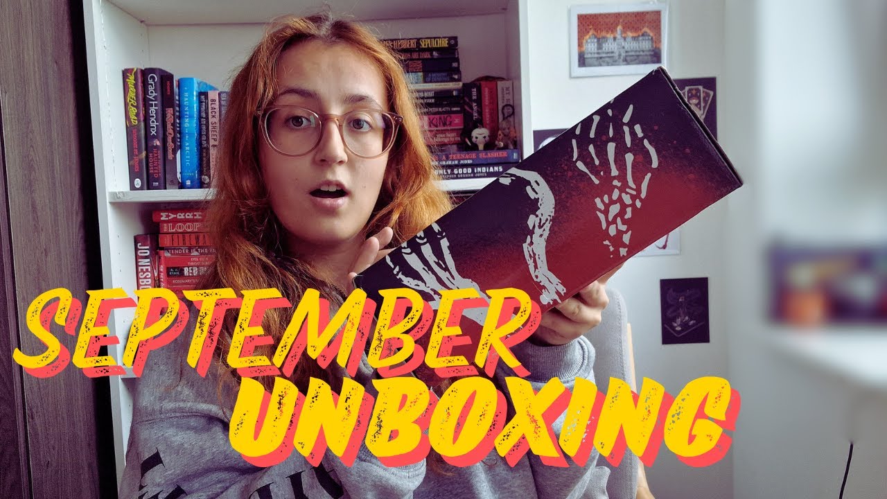 UNBOXING the September Abominable Book Club Box | HORROR book subscription box 📦👻