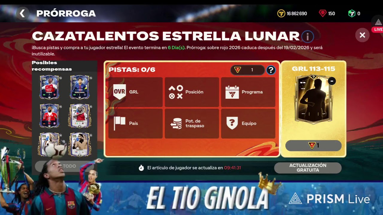 REVISANDO PLANTILLAS  FC Mobile