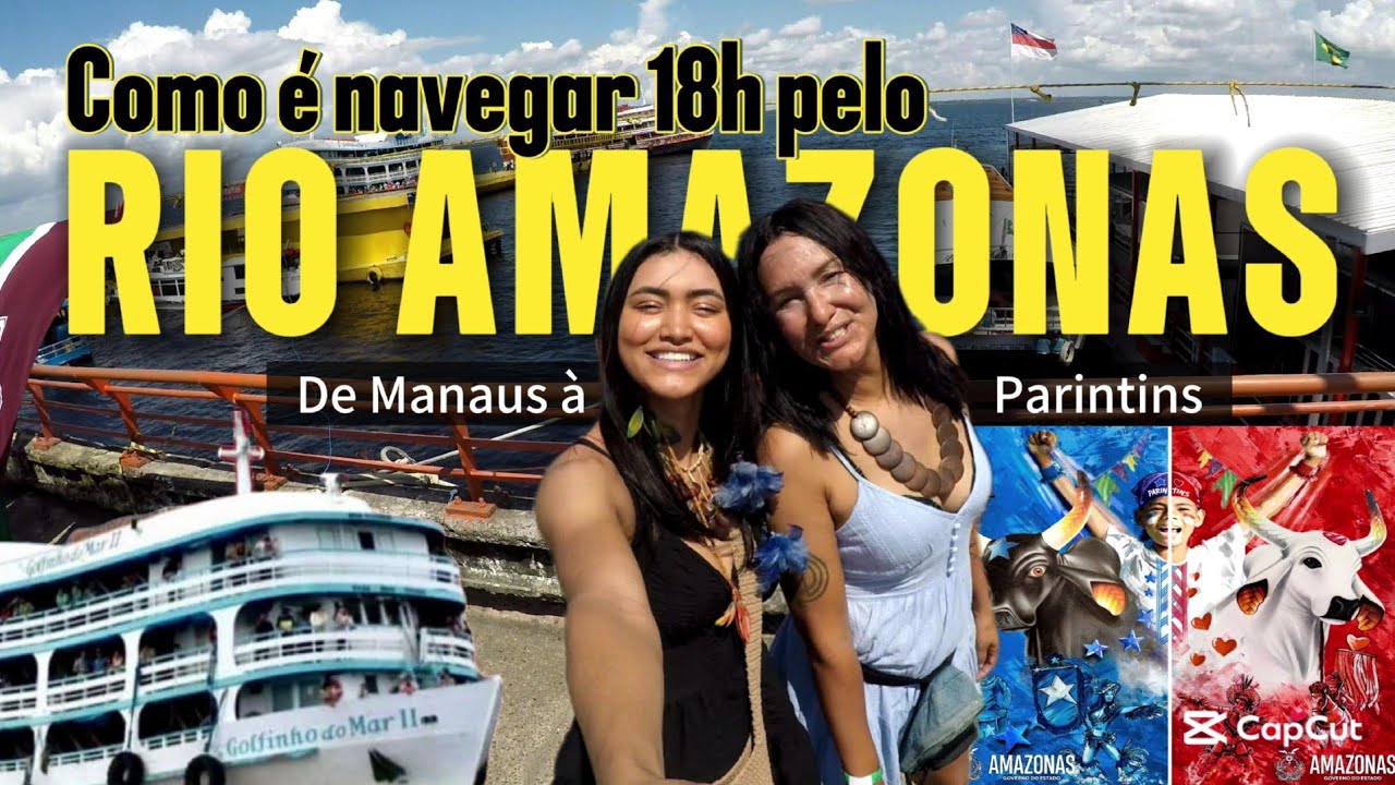DE MANAUS À PARINTINS EM BARCO DE REDE. O que você precisa saber antes de ir. #festivaldeparintins