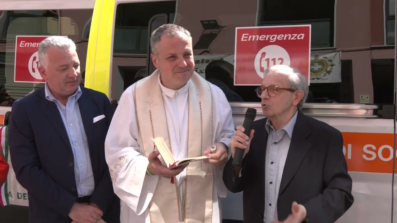 Pubblica assistenza della Spezia, una nuova ambulanza 12-07-2025