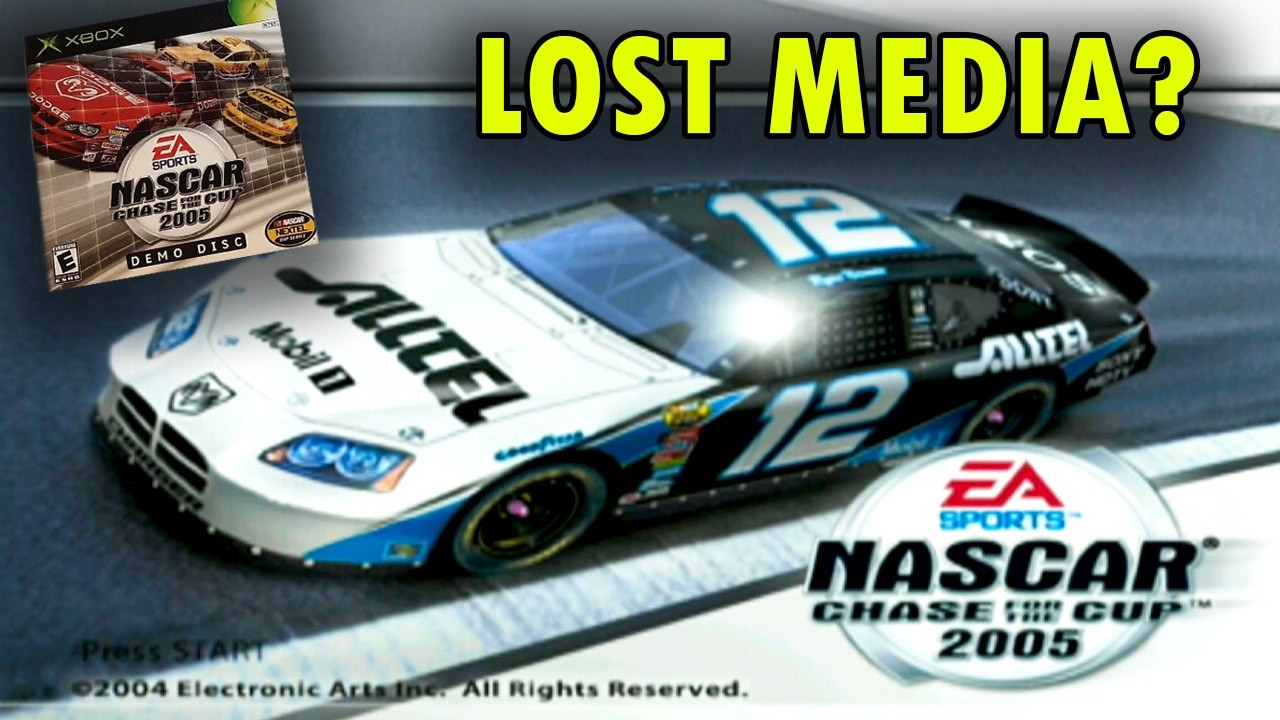 Я нашел потерянную запись гонок NASCAR 2005 года.