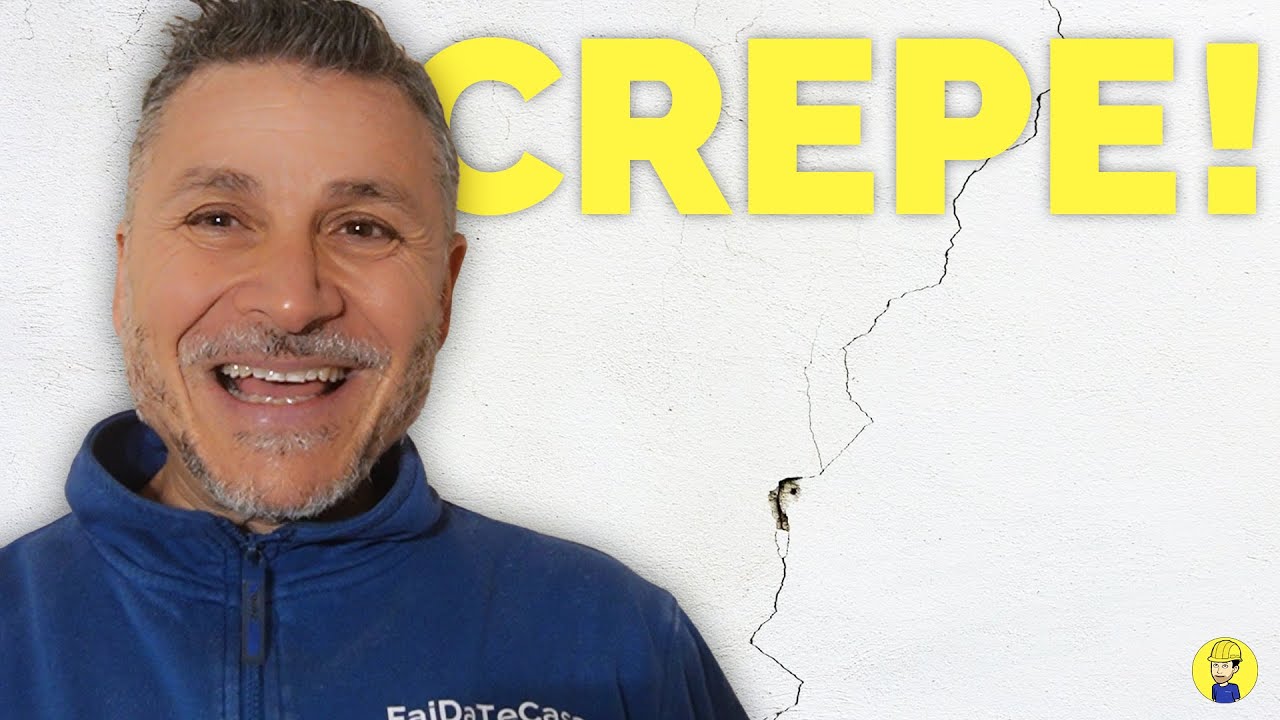 CREPE NEL MURO? - Come RIPARARE le CREPE nei MURI