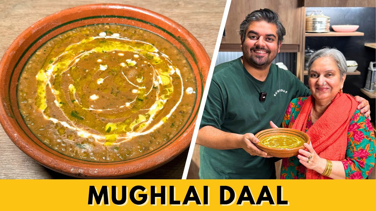 Mughlai Sabut Moong Daal Recipe | Food With Saad Raja