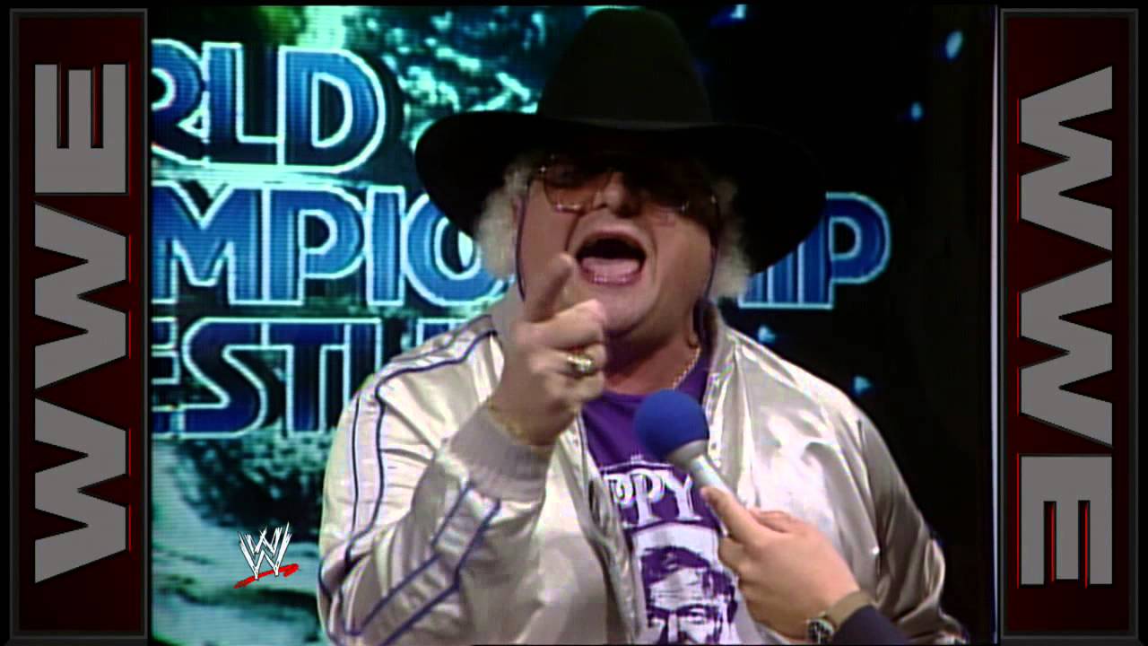 Baby Doll is the subject of Dusty Rhodes' tirade: May 25, 1985
