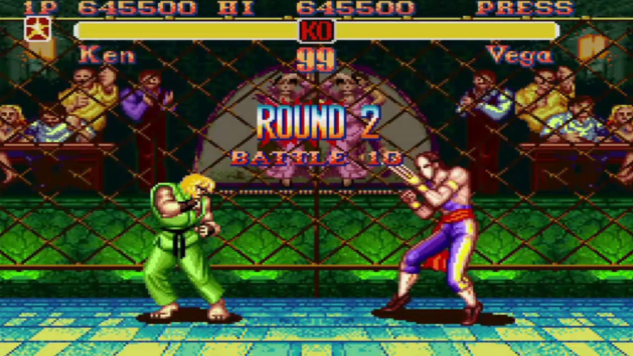 Super Street Fighter II - Ken Vs Vega