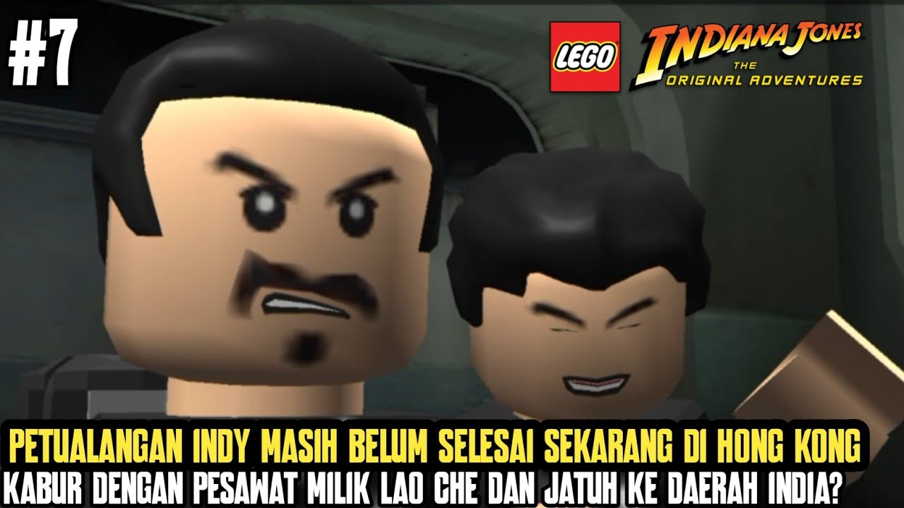 Petualangan Indy kabur dari Para Triads!! - Lego Indiana jones Walkthrough Part 7