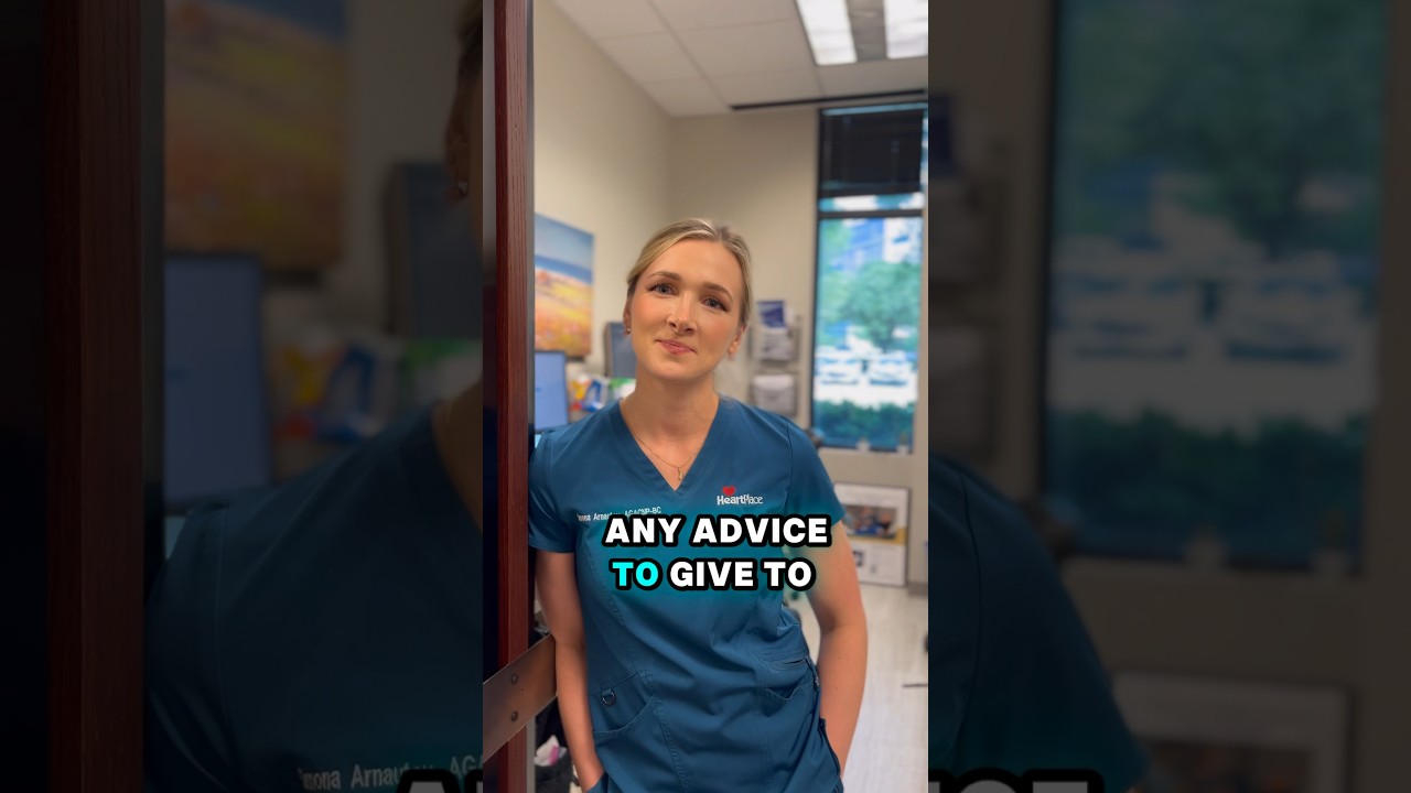 Cardiovascular Nurse practitioner advice 💙🎥 #healthcare #cardiology #nurse #nursepractitioner
