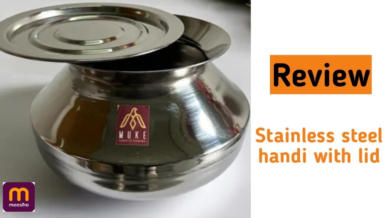 Muke Stainless steel Handi pot