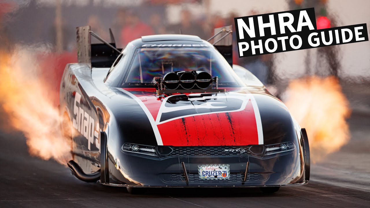 Photographing 300+mph NHRA Drag Cars During Testing - Right into Golden Hour