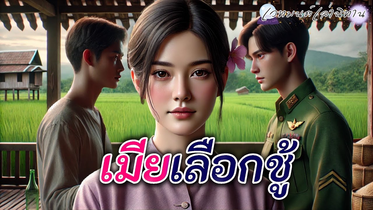 เมีย เลือกชู้ ; เมียใจง่าย หนีไปอยู่กับชู้ เมียหลวงจับได้ โดนประจานสะบัด #นิทานสอนใจ #นิทาน
