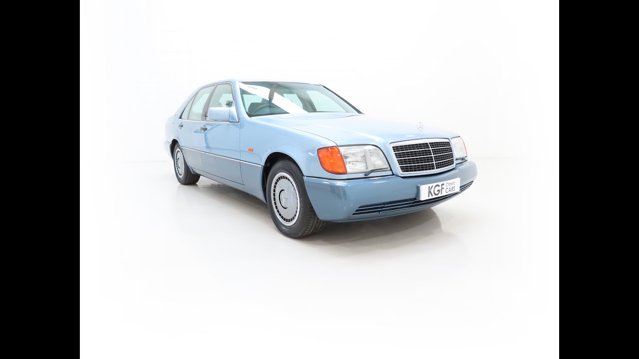 A Sophisticated Mercedes-Benz W140 300SE S-Class with Only 54,685 Miles - SOLD!