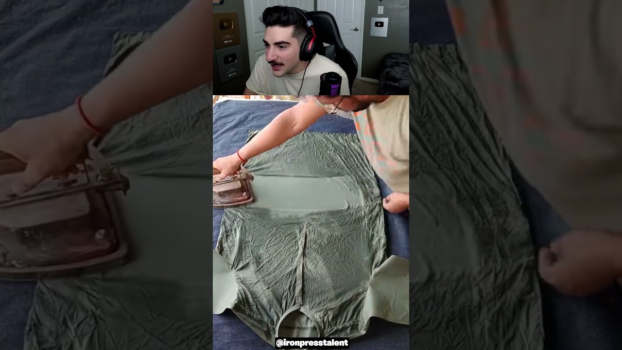 How to Iron Shirt! 🤯