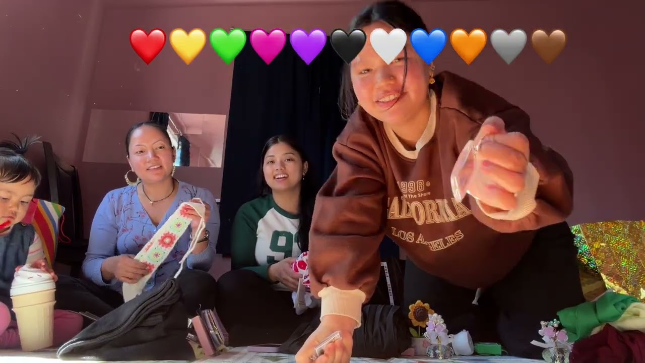 Having fun we three sisters 🥰😍