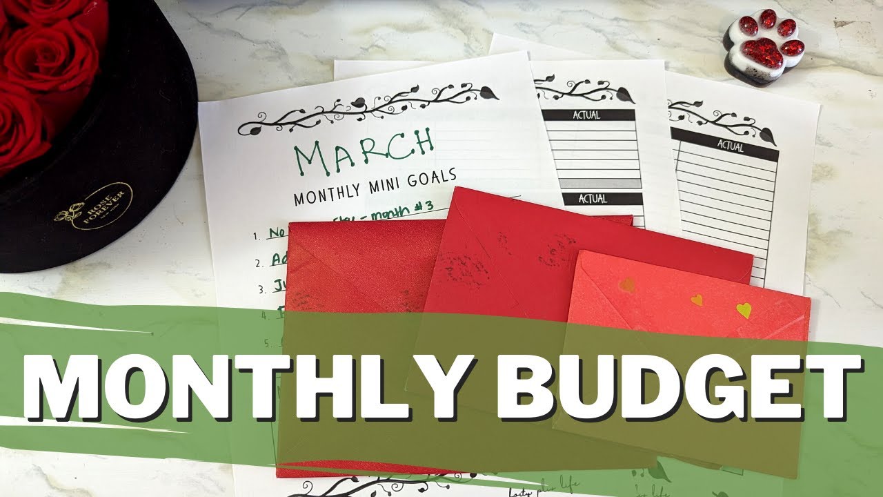 March Budget With Me | How I Do My Monthly Setup & Mini Goals | NOT Zero Based!