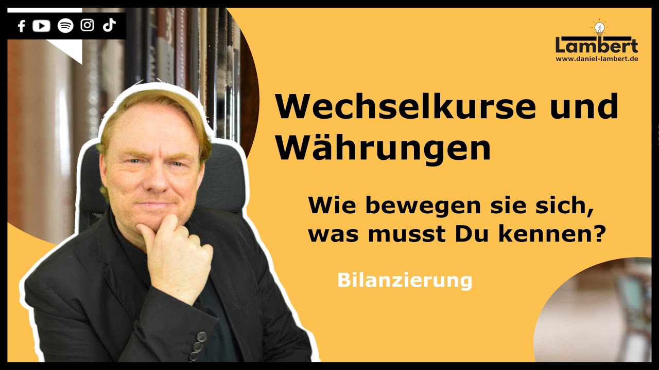 Wechselkurse - Währungen - Finanzmanagement - Gratiswebinar - der Mitschnitt