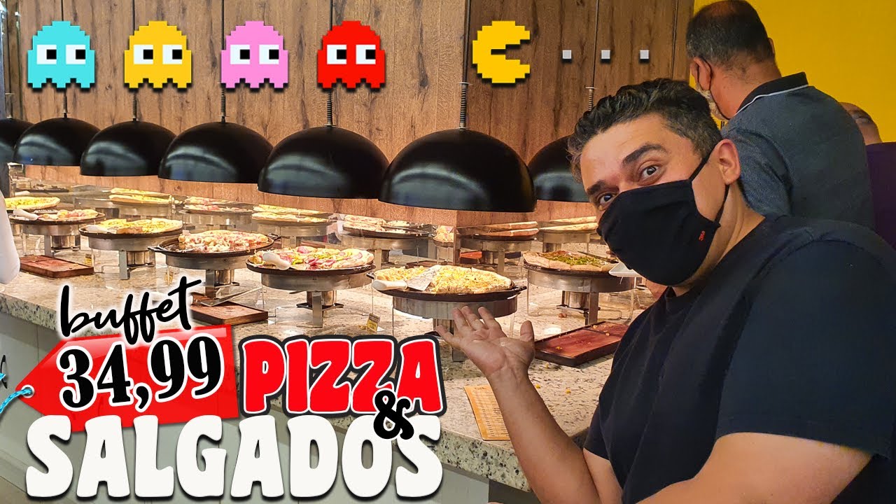 Fizemos a Festa no BUFFET de PIZZA, SALGADINHOS e DOCES - Park da Pizza