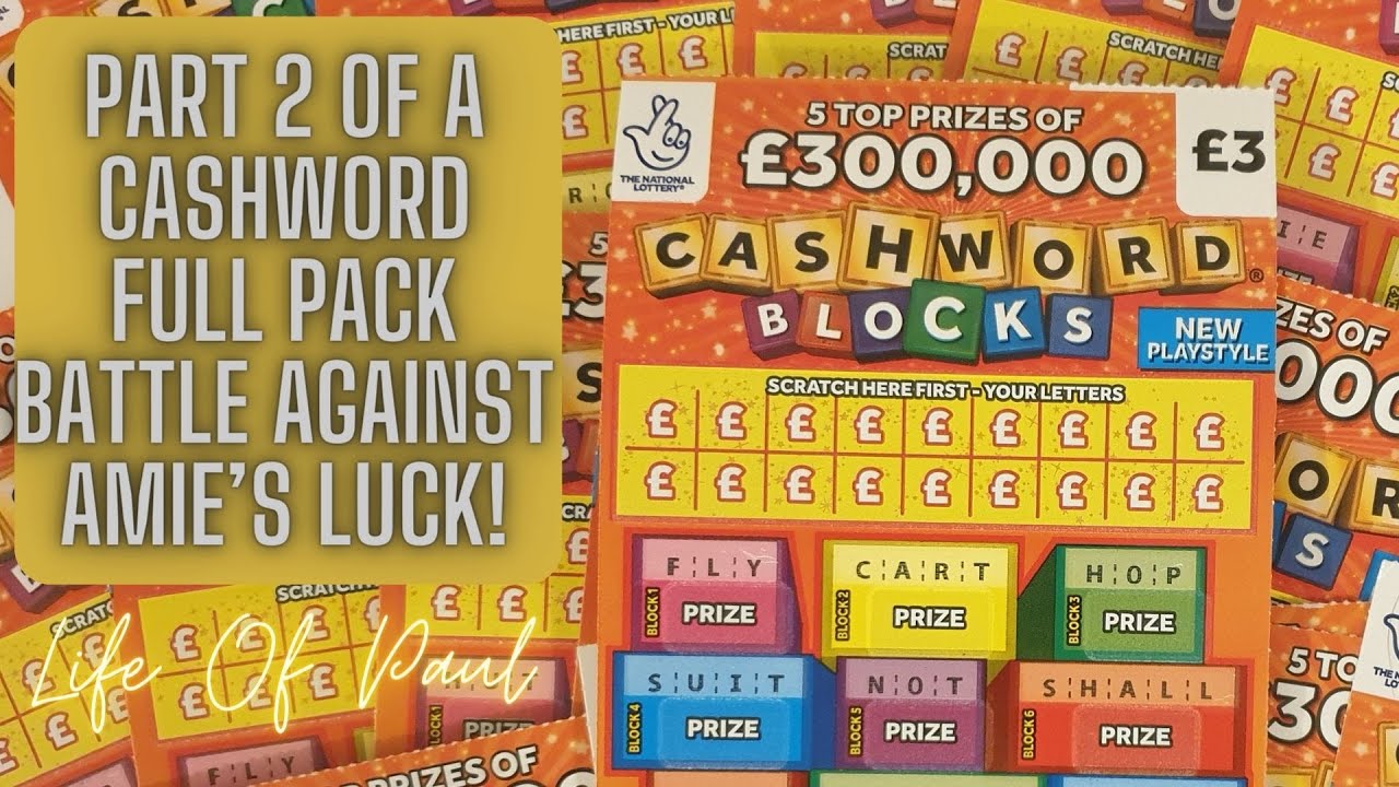 Cashword Full Pack Battle with Amie's Luck Part 2