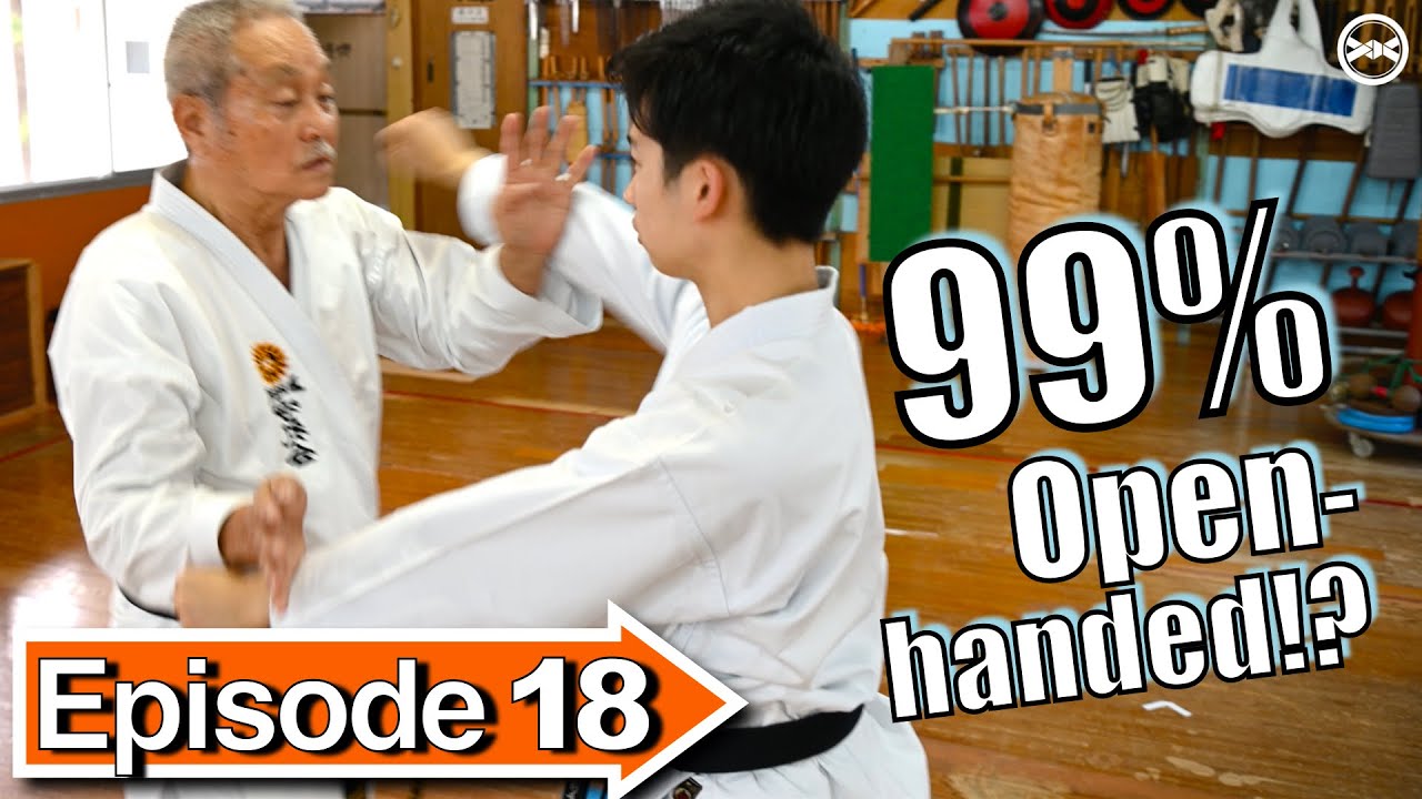 Uechi Ryu Karate Kihon Is Open Handed! ｜Yusuke in Okinawa Ep. 18
