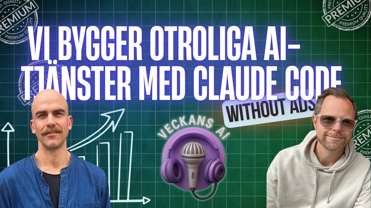 Vi bygger otroliga saker med Claude Code, och skapar äntligen perfekta presentationer med AI!