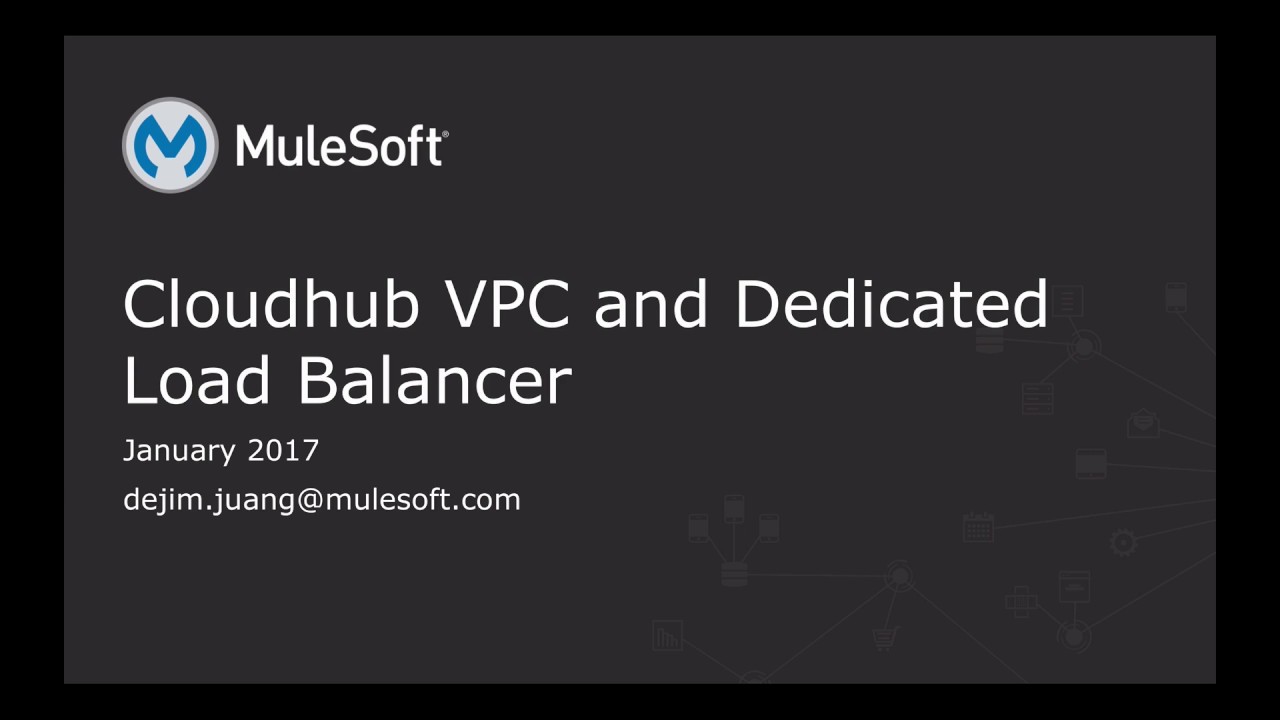 MuleSoft Cloudhub VPC and Dedicated Load Balancer