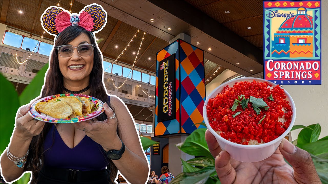 El Mercado de Coronado GRANTS WISHES 🌮 Disney World food review