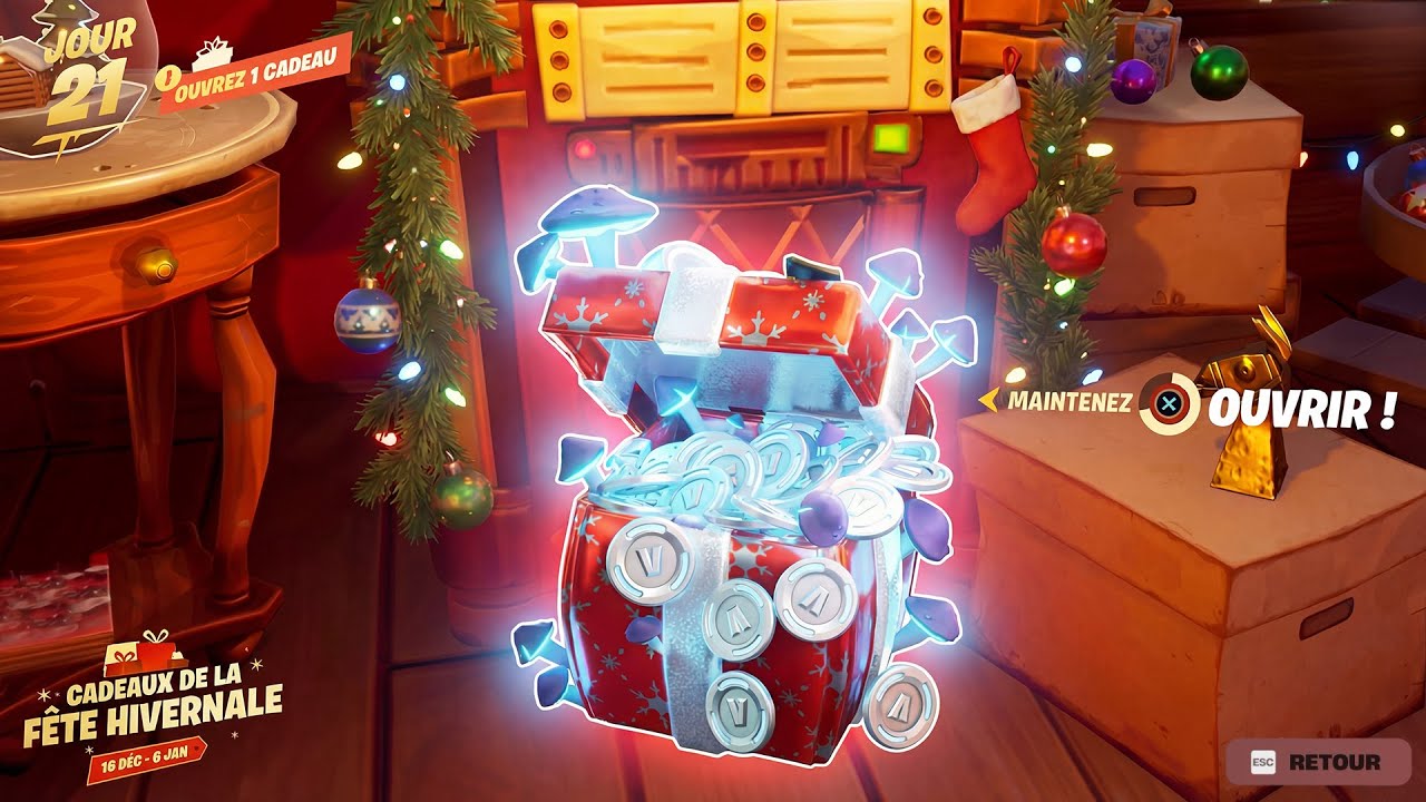 &Eacute;NORME MISE &Agrave; JOUR sur FORTNITE !! 🎁