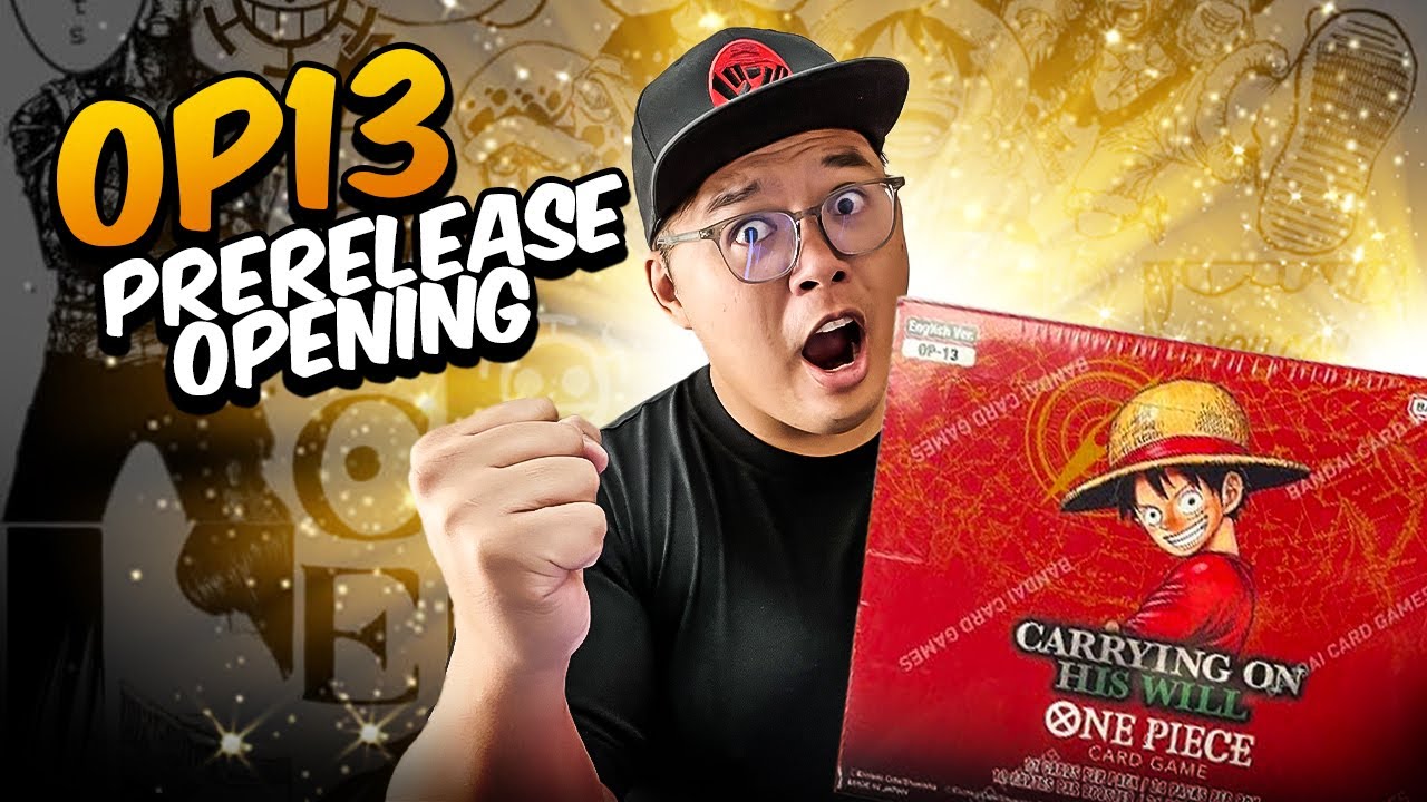 *ПРЕДВАРИТЕЛЬНЫЙ* OP13 BOOSTER BOX Раннее открытие: Carrying on His Will (АНГЛИЙСКИЙ) - One Piece...