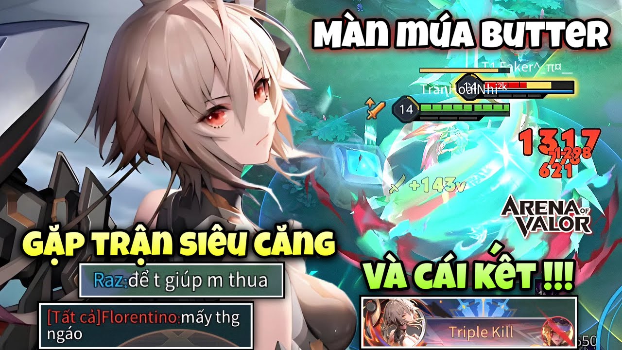 Trần Đấu Siêu Căng Khi Team Địch Pick Khắc Chế Butterfly Còn Gặp Đồng Đội Đòi Phá Game Và Cái Kết 