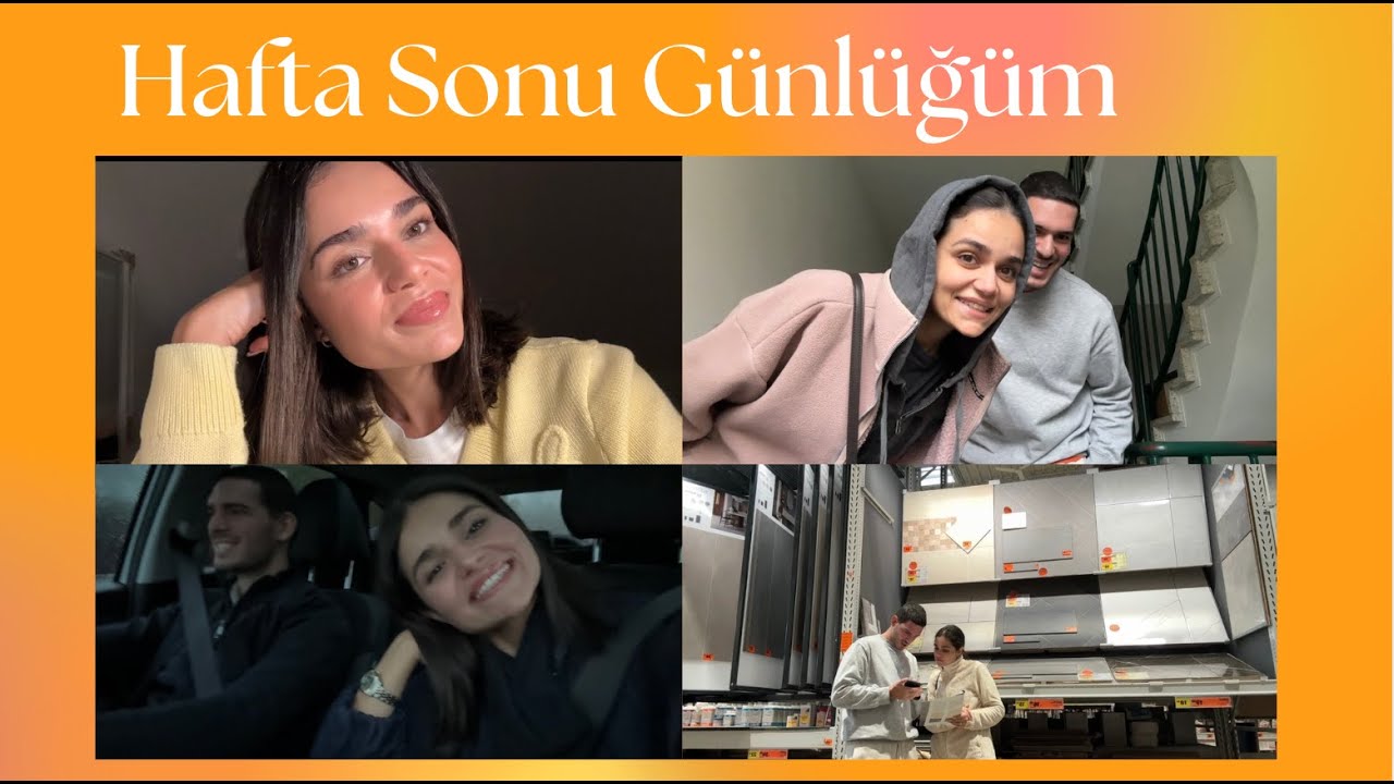 Hafta Sonu Günlüğüm (6) - Ev icin bol calismali bir vlog-