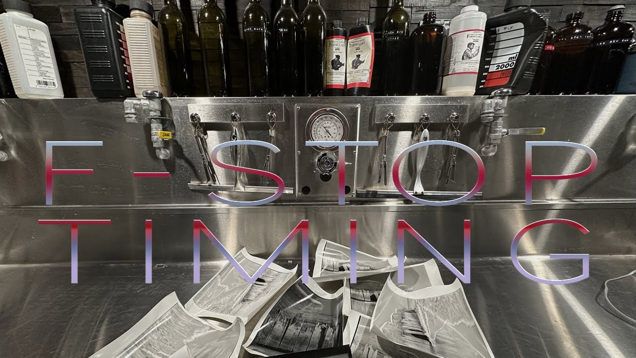 Printing in the Darkroom - Medium Format - Session 01 | F-Stop Timing