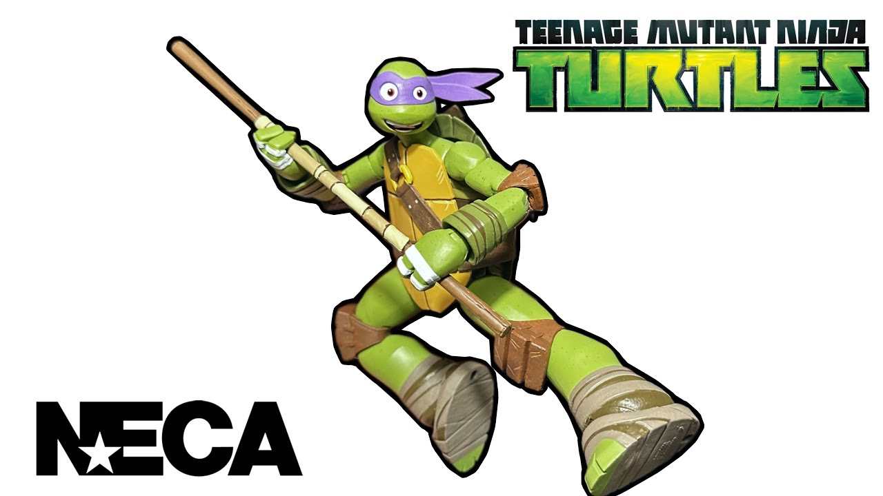 Обзор мультфильма NECA Ultimate TMNT 2012 Donatello