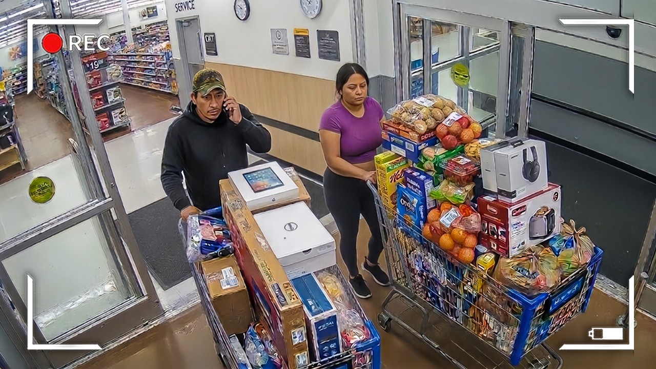 The WORST Shoplifters EVER Caught On Walmart Cameras