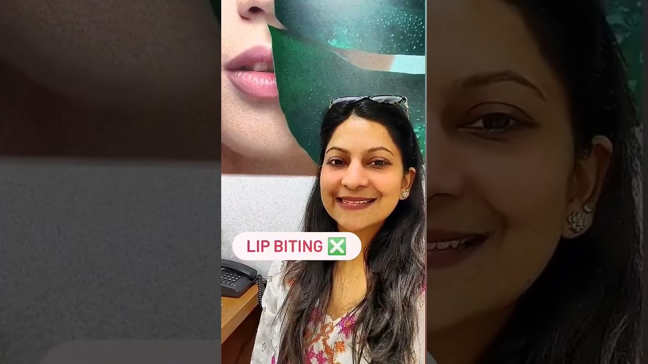 How to stop the habit of lip licking / Dr. Sanchika Gupta 👩&zwj;⚕️