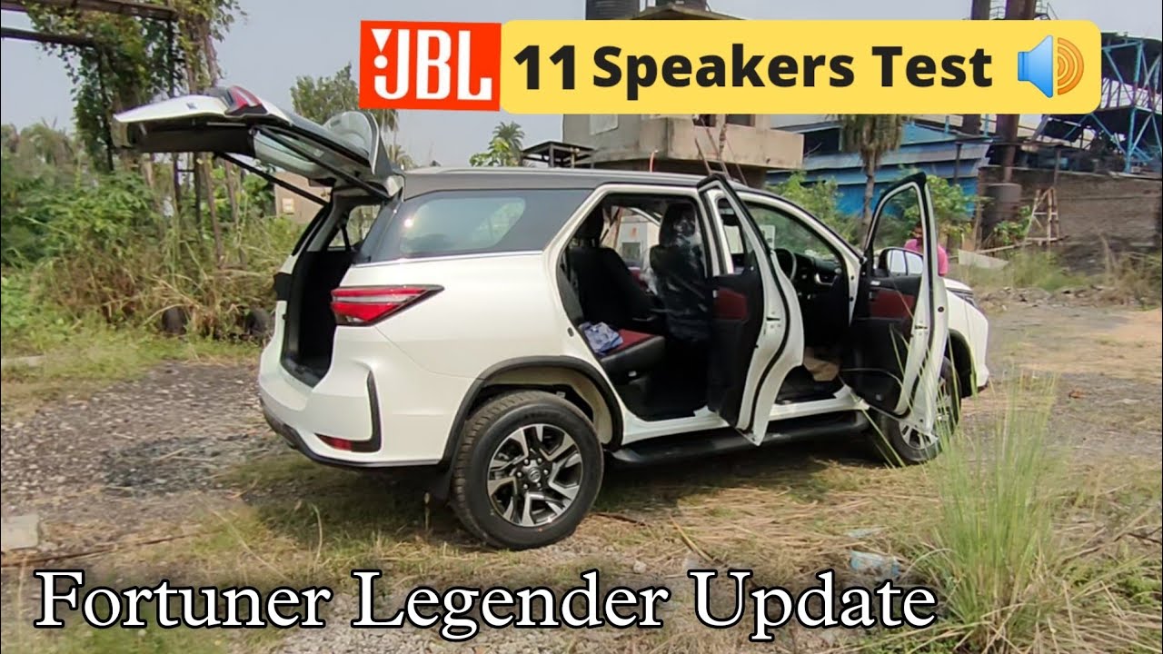 Toyota Fortuner Legender (4&times;4) 🎵 Speaker Test | Awesome, enjoyed listening to it 👌