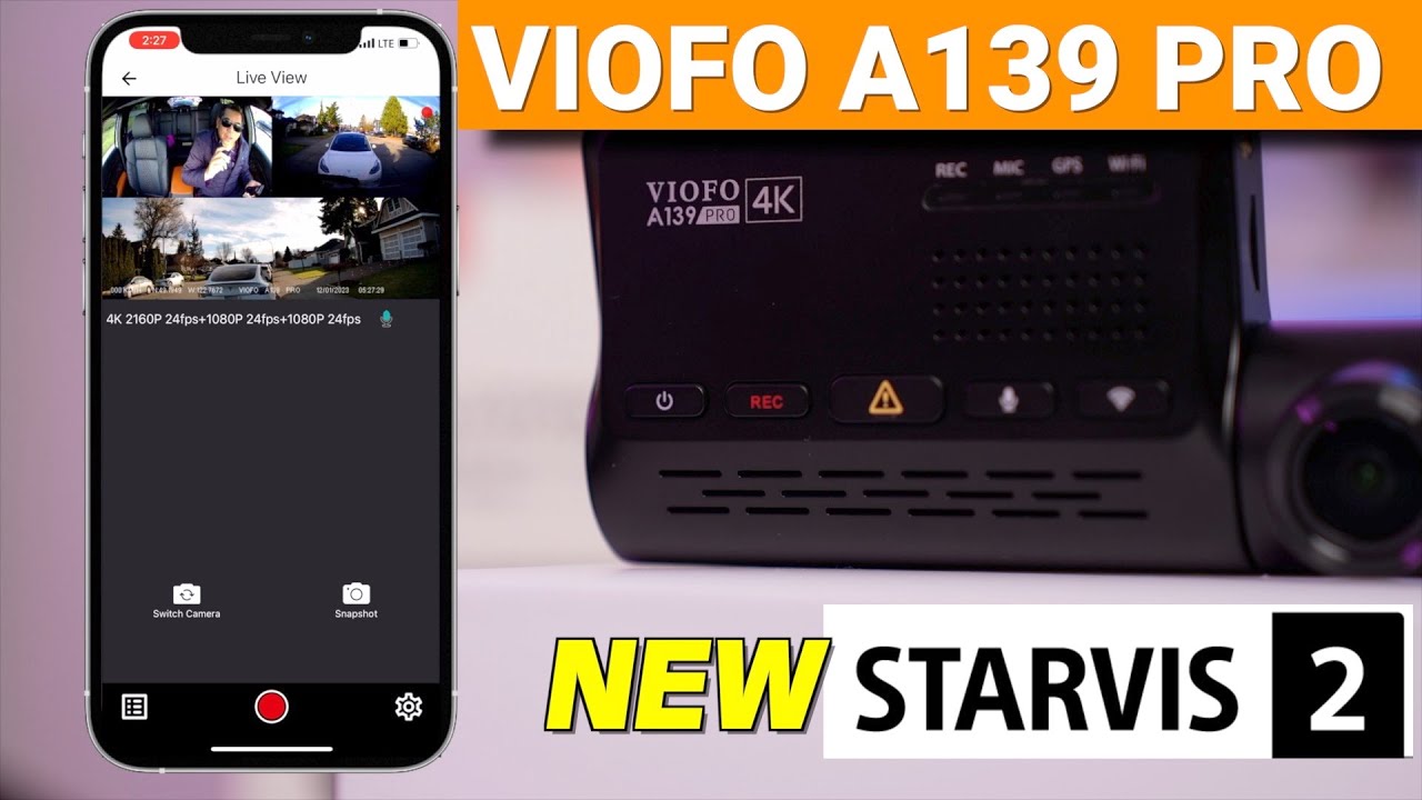 VIOFO A139 Pro REVIEW - FIRST 4K HDR 3CH Dashcam with Sony STARVIS 2