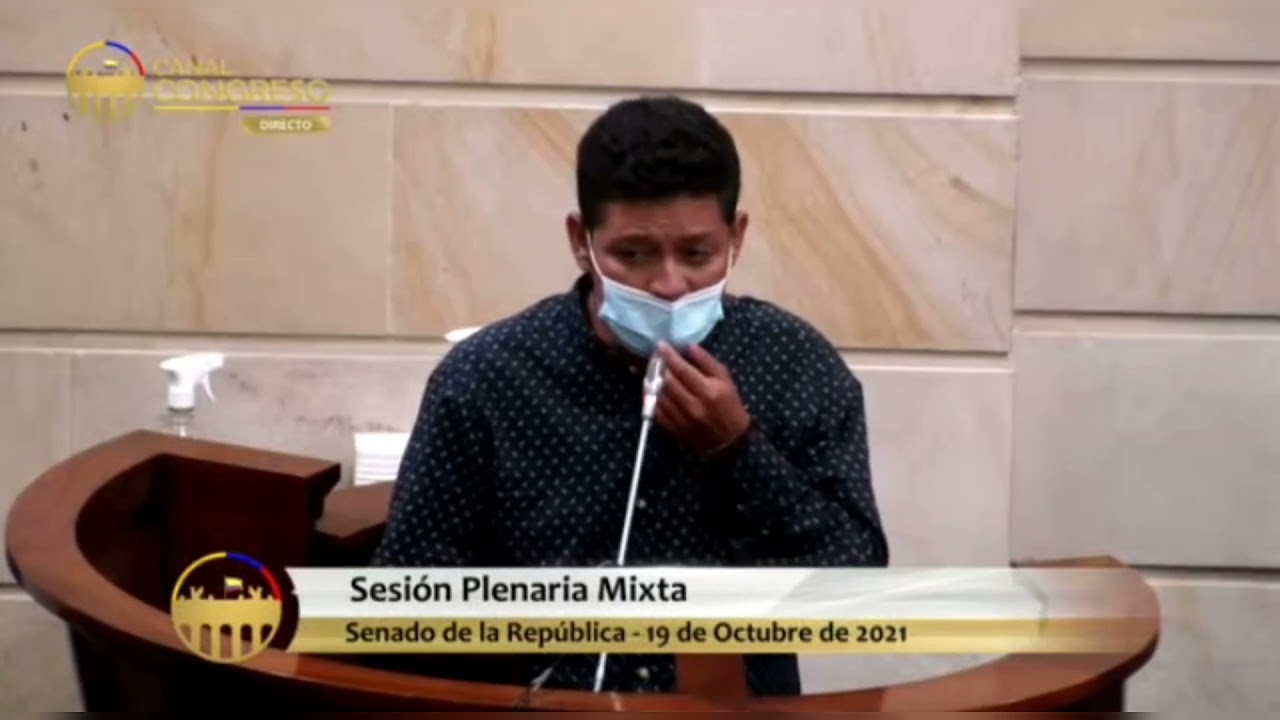 Intervenci&oacute;n de Luis Fernando Lobo en el Congreso de La Rep&uacute;blica