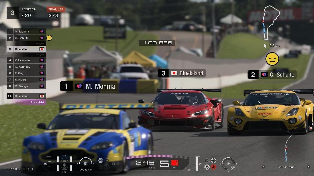 MICHELIN RACEWAY Road Atlanta Ferrari 296 GT3 '23 Quick Race グランツーリスモ 7_20260114035808