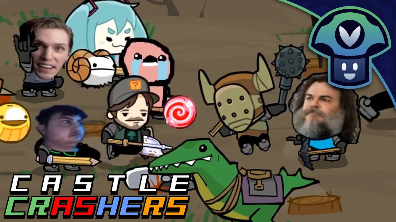 Vinny, Jerma, Pokelawls & Ster - Castle Crashers