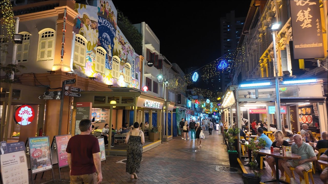 Chinatown in Singapore 