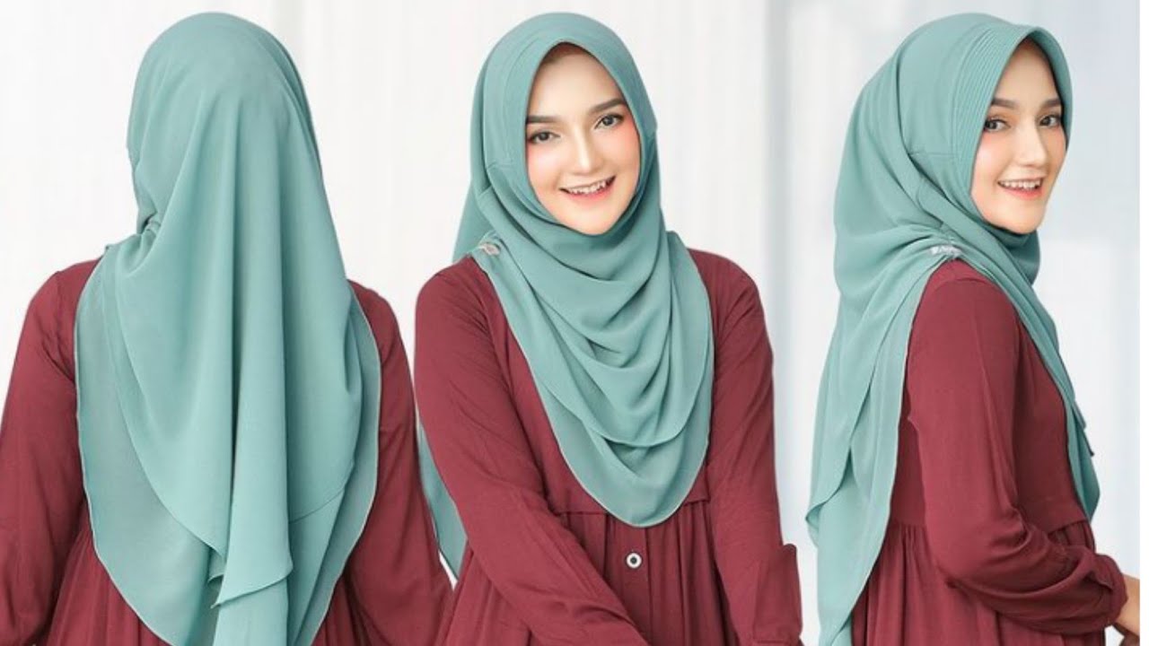 DIY!!! How to cut and sew instant hijab|Double layered instant hijab!Modest Baliqees